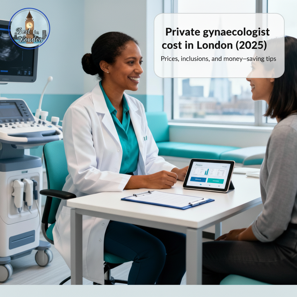 Private gynaecologist costs in London (2025)