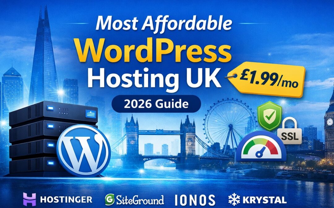 Most Affordable WordPress Hosting London, UK 2026 Guide