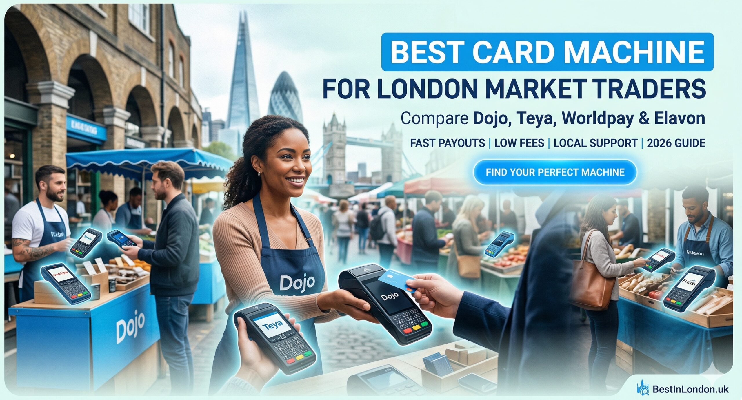 Best Card Machine for London Market Traders